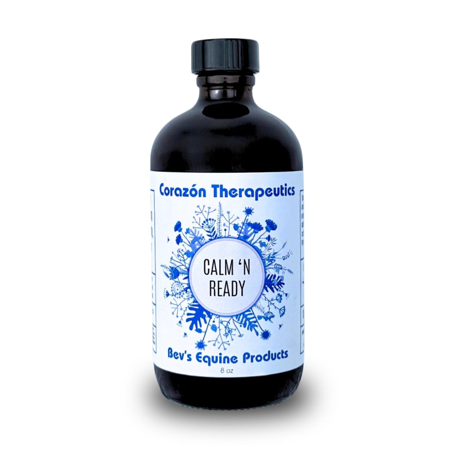 Bottle of 'Calm N Ready' by Corazon Therapeutics on a white background