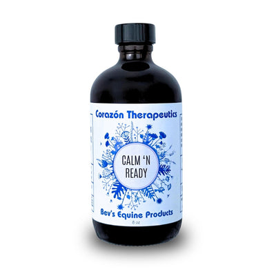 Bottle of 'Calm N Ready' by Corazon Therapeutics on a white background