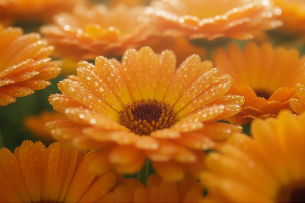 closer and more flowers